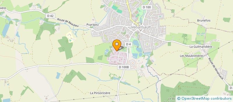 localisation de l'entreprise NEAU CONSTRUCTIONS à VENANSAULT