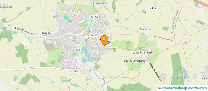 localisation de l'entreprise NEAU HENRI ET PIERRE  VENANSAULT