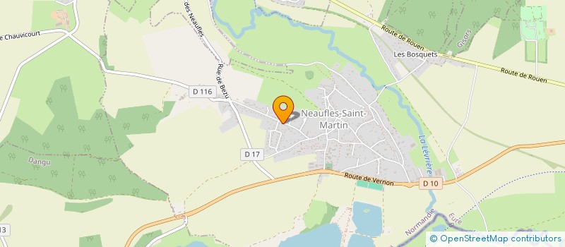localisation de l'entreprise NEAUFLES ANIM' DE NEAUFLES SAINT MARTIN  NEAUFLES-SAINT-MARTIN