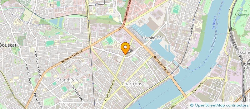 localisation de l'entreprise NEB TAXI  BORDEAUX