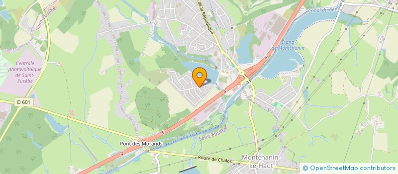 localisation de l'entreprise NEBENSI  MONTCHANIN