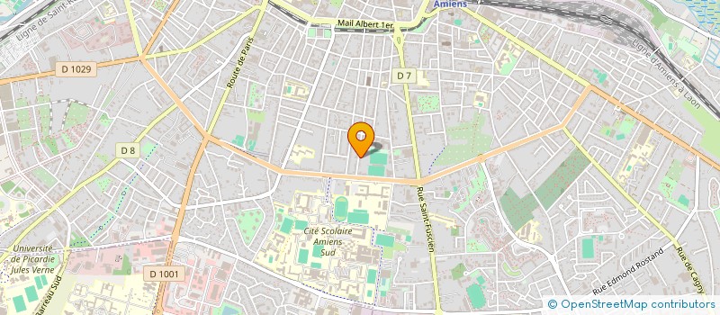 localisation de l'entreprise NEBLYS à AMIENS