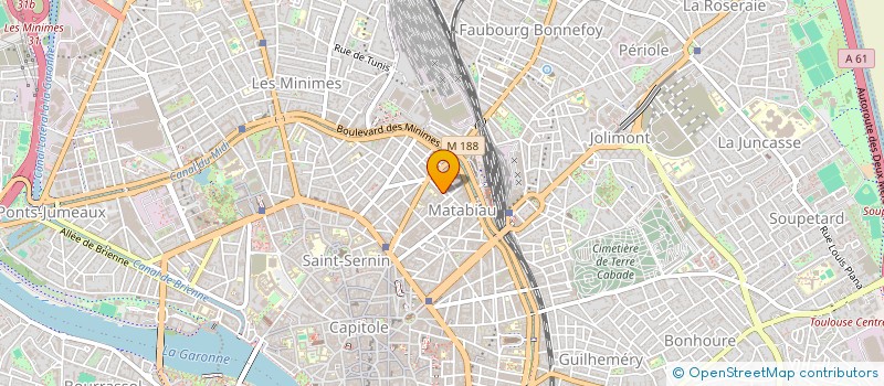localisation de l'entreprise NEBOUZAN à TOULOUSE