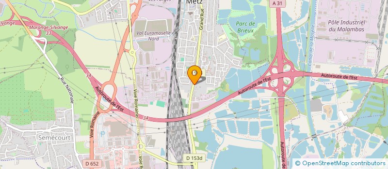 localisation de l'entreprise NEBRIA DOM  MAIZIERES-LES-METZ