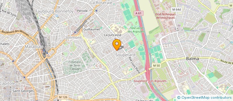 localisation de l'entreprise NEBULA  TOULOUSE