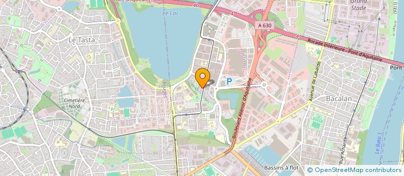 localisation de l'entreprise NEBULA ISE  BORDEAUX