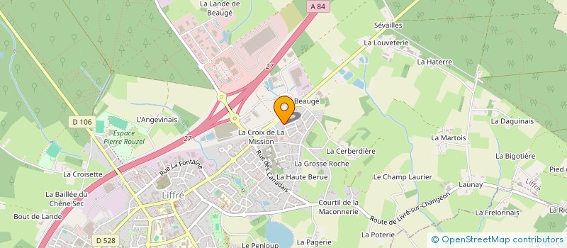 localisation de l'entreprise NEBULARCH  LIFFRE