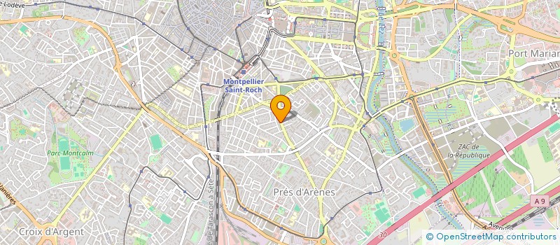 localisation de l'entreprise NEBULEUSES à MONTPELLIER