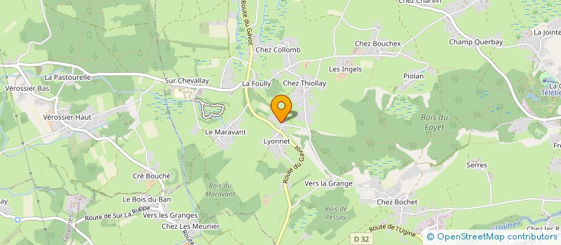 localisation de l'entreprise NEBULIZ  SAINT-PAUL-EN-CHABLAIS