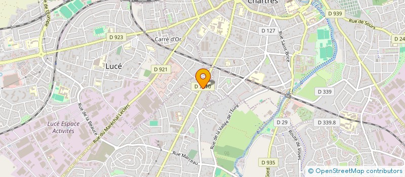 localisation de l'entreprise NEC à LUISANT