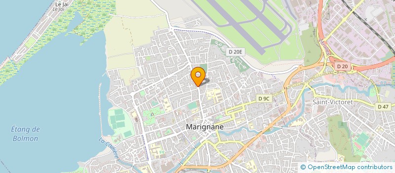 localisation de l'entreprise NEC BATIMENT à MARIGNANE
