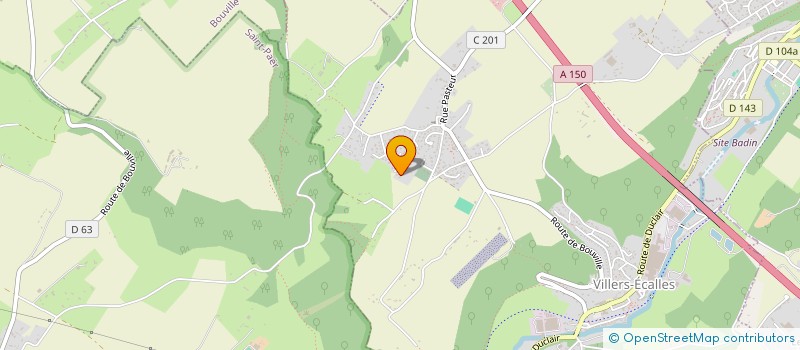 localisation de l'entreprise NEC MERGITUR  VILLERS-ECALLES