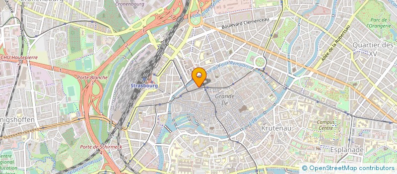 localisation de l'entreprise NEC PLUS ULTRA à STRASBOURG