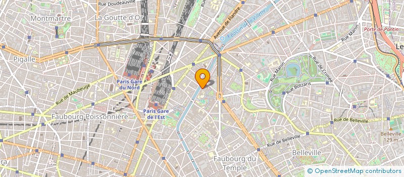 localisation de l'entreprise NEC S A à PARIS