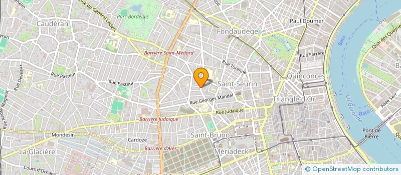 localisation de l'entreprise NECCO à BORDEAUX
