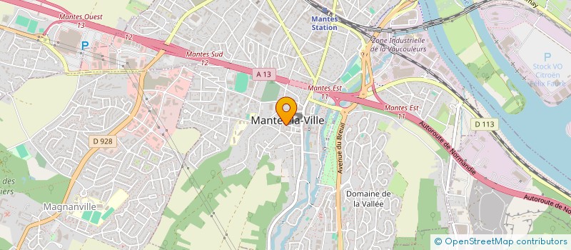 localisation de l'entreprise NECOMINT ACTIVATES  MANTES-LA-VILLE