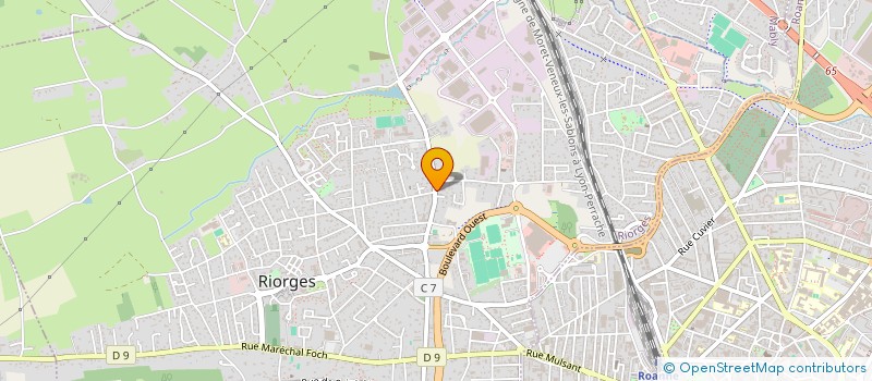 localisation de l'entreprise NECRO ESPORT à RIORGES