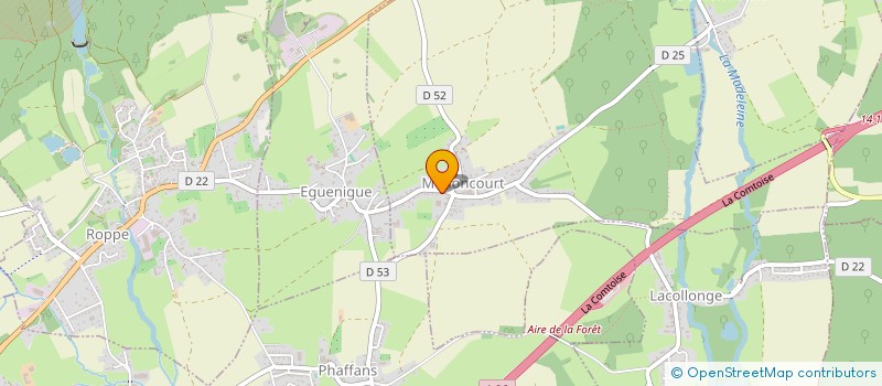 localisation de l'entreprise NECRONOMICON à MENONCOURT