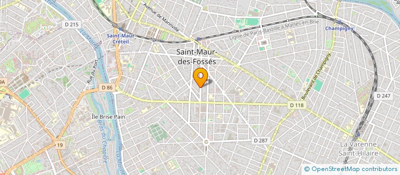 localisation de l'entreprise NECSY ET MACBEEF à SAINT-MAUR-DES-FOSSES