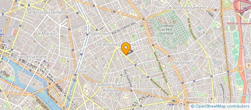 localisation de l'entreprise NECTAR FRANCE SARL à PARIS