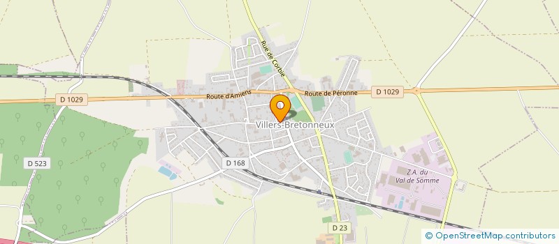 localisation de l'entreprise NECTAR SAS à VILLERS-BRETONNEUX