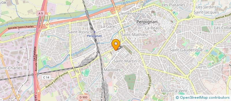 localisation de l'entreprise NECTAR SELECT  PERPIGNAN