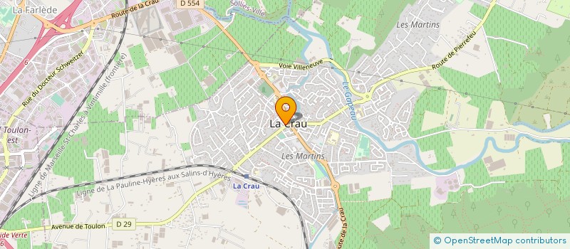 localisation de l'entreprise NECTARELLA  LA CRAU