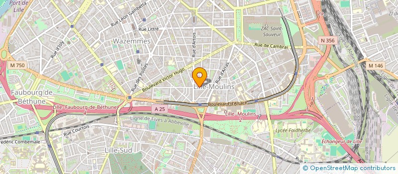localisation de l'entreprise NECTARINES à LILLE