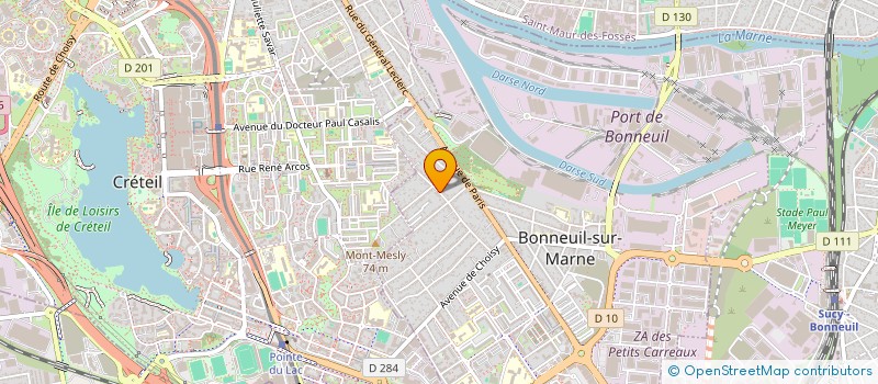 localisation de l'entreprise NED à BONNEUIL-SUR-MARNE