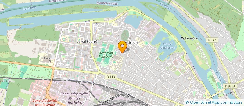 localisation de l'entreprise NED DRIVER  MANTES-LA-JOLIE