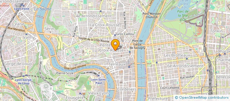 localisation de l'entreprise NED IMMOBILIER HABITAT à LYON