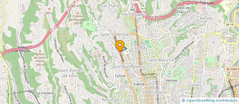 localisation de l'entreprise NED NETTOYAGE à NICE