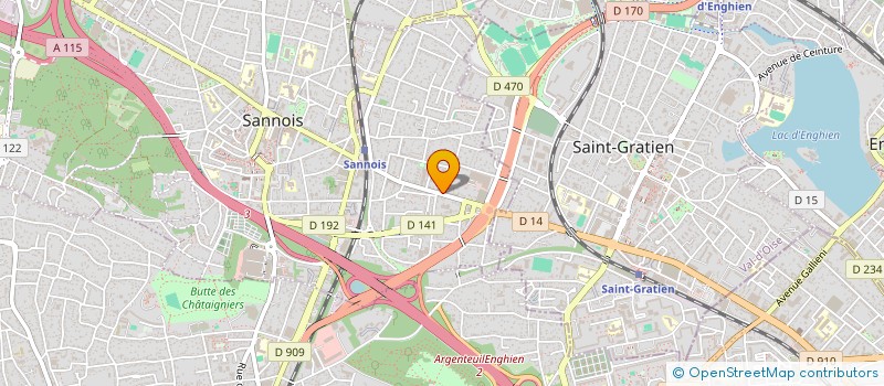 localisation de l'entreprise NED PRO BAT à SANNOIS