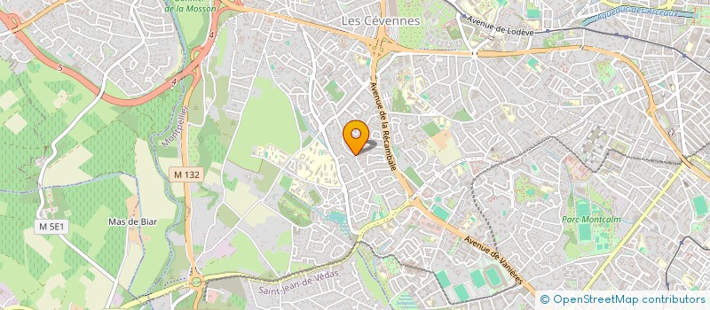 localisation de l'entreprise NEDA, IRAN EN CHOEUR à MONTPELLIER