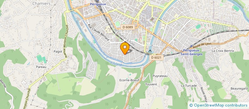 localisation de l'entreprise NEDELEC à PERIGUEUX