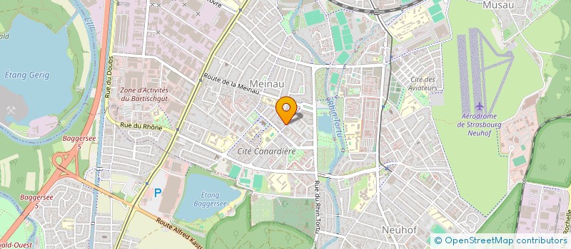 localisation de l'entreprise NEDIM IMMOBILIER à STRASBOURG