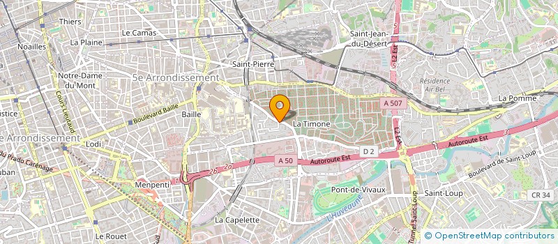 localisation de l'entreprise NEDINV à MARSEILLE