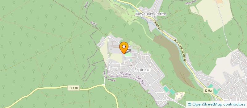 localisation de l'entreprise NEDJAI ENROBE  MOYEUVRE-GRANDE