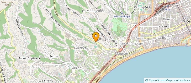 localisation de l'entreprise NEDJAR BATIMENT RENOVATION ALPES MARITIMES  NICE
