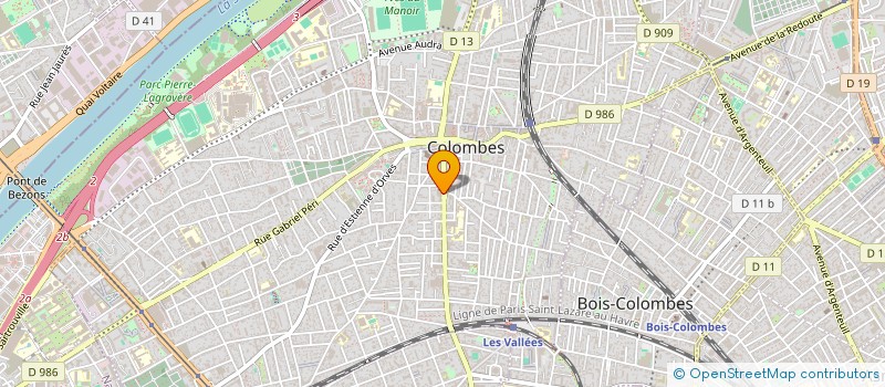 localisation de l'entreprise NEDJAR SARL à COLOMBES