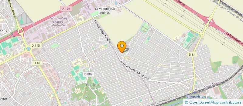 localisation de l'entreprise NEDJAR TRAVAUX  MITRY-MORY