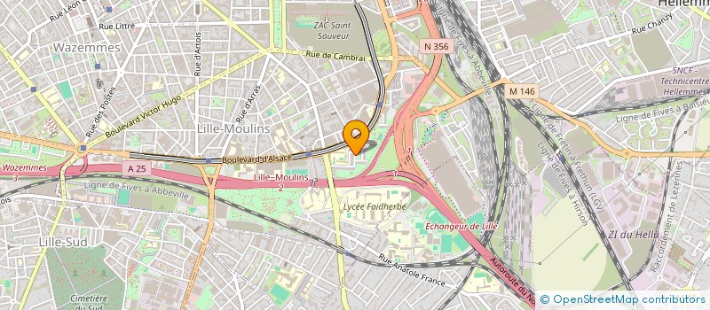 localisation de l'entreprise NEDJMA à LILLE
