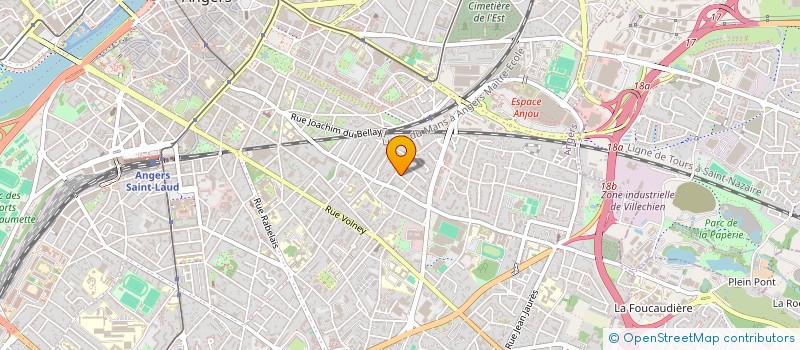 localisation de l'entreprise NEDJMA à ANGERS