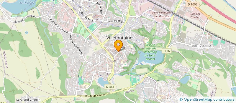 localisation de l'entreprise NEDJMA D'ORIENT  VILLEFONTAINE