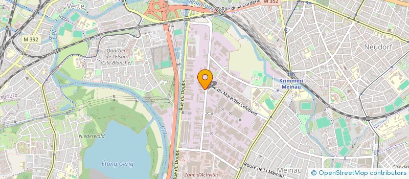 localisation de l'entreprise NEDLEX  STRASBOURG