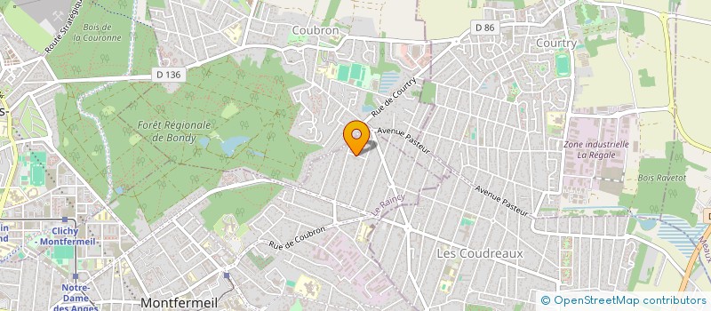 localisation de l'entreprise NEDO SECURITE PRIVEE à MONTFERMEIL