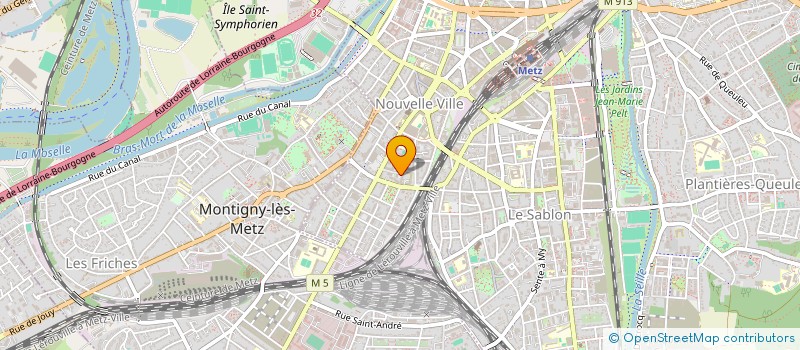 localisation de l'entreprise NEDO TCG  METZ