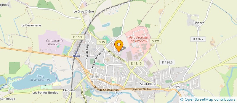 localisation de l'entreprise NEE à BROU