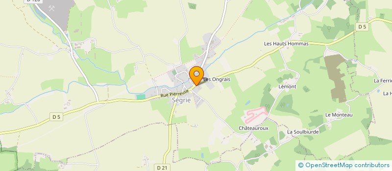localisation de l'entreprise NEE BULLEUSE : SOIF DE PARTAGE à SEGRIE