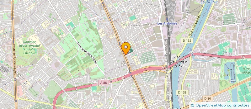 localisation de l'entreprise NEE ICI CONSULTING  VITRY-SUR-SEINE